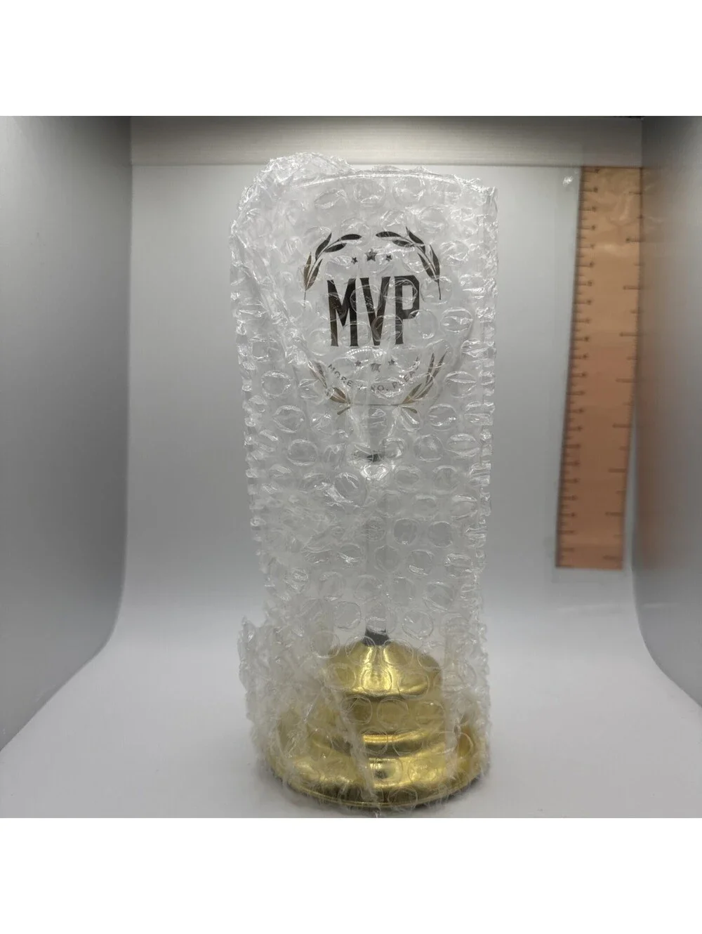 New-“MVP” More Vino Please Wine Glass - Plastic
